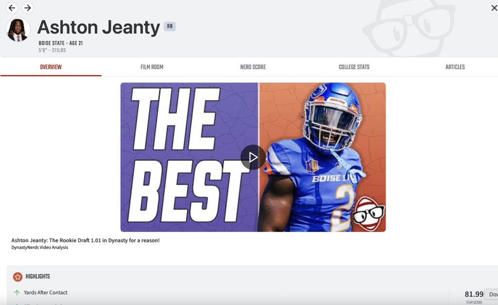 Rookie Trade Advice RBs Running Backs 2025 NFL Post-Draft Rankings Help Players to Know Target Need to add sell buy low fantasy football ff